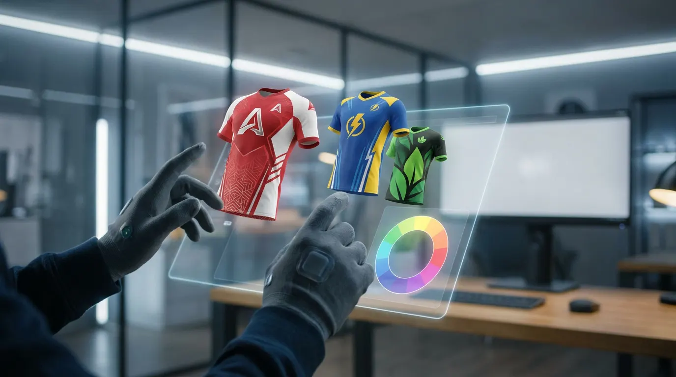 Plusieurs variantes de maillot personnalisé